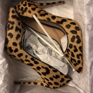 Aldo leopard print shoes